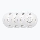 Roți pentru role FR Skates Luminous Led Quad Wheel 62mm/85A Sixies 6LED X4 white