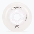 Roți pentru role FR Skates Downtown Wheel 84mm/85A Emperor X4 natural/white