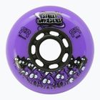 Roți pentru role FR Skates Street Invaders Wheels 80mm/84A X4 purple/black
