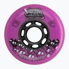 Roți pentru role FR Skates Street Invaders Wheels 80mm/84A X4 pink/black