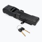 Încuietor de bicicletă pliabil cu alarmă ABUS Bordo Alarm 6000KA/90 SH negru 61500