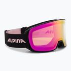 Ochelari de schi Alpina Nakiska Q-Lite black/rose matt/pink