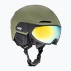 Cască de schi Alpina Alto Q-Lite olive matt