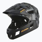 Cască de bicicletă pentru copii Alpina Rupi black camo/orange matt