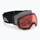 Ochelari de schi Alpina Falera Mag Q-Lite black/glacier matt/silver/pink