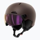 Cască de schi Alpina Arber 2 Visor Q-Lite ox brown matt