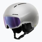 Cască de schi Alpina Vizzard QV MIPS white matt