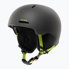 Cască de schi pentru copii Alpina Zupo 2 charcoal neon matt