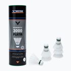 VICTOR Nylon Shuttle 3000 navetă de badminton 6 buc. alb 101519