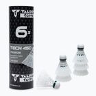 Talbot-Torro Tech 450 volane de badminton, Nylon Premium 6 buc. alb 469282