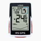 VDO R5 GPS GPS Set complet de senzori pentru biciclete contor negru și alb 64052