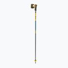 Bețe de schi LEKI Spitfire 3D denim blue/ aegean blue/ mustard yellow