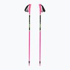 Bețe de schi pentru copii  LEKI Racing neon pink/ black/ neon yellow