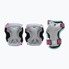 Set de protecție pentru copii Powerslide Kids Pro Set grey/pink