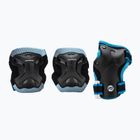 Set de protecție pentru copii Powerslide Kids Pro Set black/blue