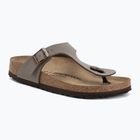 Șlapi BIRKENSTOCK Gizeh Birkibuc Narrow stone