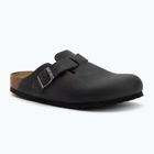 BIRKENSTOCK Boston LEOI Narrow negru flip-flops