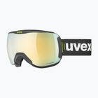 Ochelari de schi  UVEX Downhill 2100 CV Race black matt/mirror gold clear