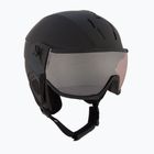 Cască de schi UVEX Instinct Visor PRO V black matt/silver/silver