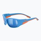 Ochelari de soare pentru copii UVEX Sportstyle 514 blue matt/mirror blue