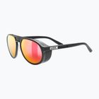 Ochelari de soare UVEX MTN Classic Pure black matt/mirror red