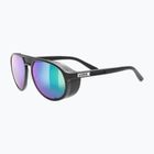 Ochelari de soare UVEX MTN Classic Pure black matt/mirror green