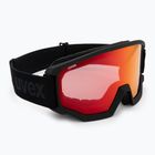 Ochelari de schi UVEX Athletic V black matt/red-clear