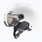 Cască de schi UVEX Wanted Visor Pro V white matt