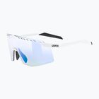 Ochelari de soare  UVEX Pace Stage V white matt/mirror blue