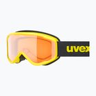 Ochelari de schi pentru copii UVEX Speedy Nova Jr yellow/lasergold