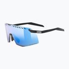 Ochelari de soare UVEX Pace Stage CV black matte/mirror blue