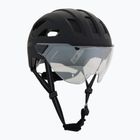 Cască de ciclism UVEX Stride Visor black matt/lite mirror silver