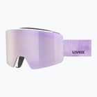 Ochelari de schi UVEX Ignite FM S3 white matt/mirror rose