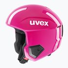 Cască de schi pentru copii UVEX Race Up pink