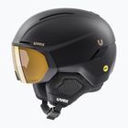Cască de schi UVEX Ultimate Horizon MIPS black/black mat