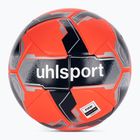 Minge de fotbal uhlsport Match Addglue fluo red/navy/silver rozmiar 5