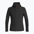 Bluză de trekking pentru bărbați Salewa Sarner 2L Wool Fz Hoody black out