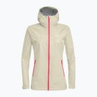 Jachetă de ploaie pentru femei Salewa Puez Aqua 3 PTX bej 00-0000024545