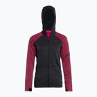 Hanorac cu glugă cu fermoar DYNAFIT pentru femei 24/7 PTC Zip Hoody negru/roz 08-0000071507