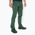 Pantaloni bărbătești softshell Salewa Pedroc 3 DST verde 00-0000026955