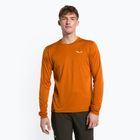 Cămașă de trekking pentru bărbați Salewa Puez Melange Dry orange 27453