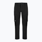 Pantaloni softshell pentru bărbați  Salewa Puez DST Warm Cargo black out