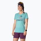 DYNAFIT Transalper Graphic SS femei trekking T-shirt albastru marin