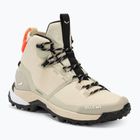 Încălțăminte de trekking pentru femei Salewa Puez Mid Ptx oatmeal/oatmeal