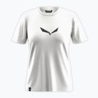 Tricou pentru femei Salewa Solid Dry white new logo