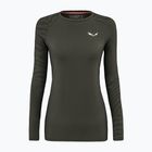 Bluză termică pentru femei Salewa Cristallo Warm AMR dark olive