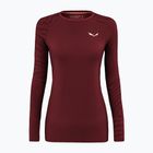 Longsleeve termoactiv pentru femei Salewa Cristallo Warm AMR syrah