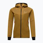 Bluză de trekking petru femei Salewa Sella Crevasse Hd golden brown