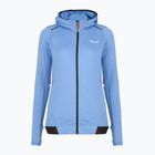 Bluză de trekking pentru femei Salewa Pedroc PL Hooded morning blue