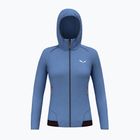 Bluză de trekking pentru femei Salewa Pedroc PL Hooded morning blue